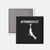 Aimant The Goat Greatest Of All Time Basketball Motivatio (Recto/Verso)