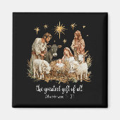 Aimant The Greatest For All Christmas Nativity Jesus Chri (Devant)
