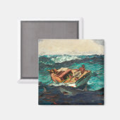 Aimant The Gulf Stream (1899) par Winslow Homer (Recto/Verso)