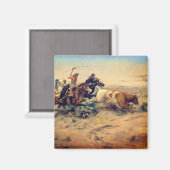 Aimant The Herd Quitter (par C. M. Russell, c. 1897) (Recto/Verso)