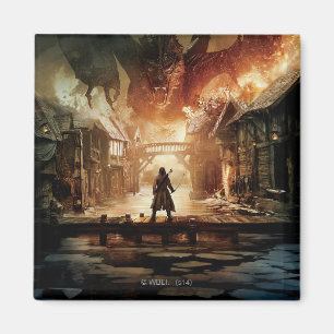 Aimant The Hobbit - Laketown Movie Poster