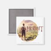 Aimant The Hobbit Logo with BILBO BAGGINS™ Back (Recto/Verso)