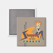 Aimant The Jetsons | Shopping is My Therapy (Recto/Verso)