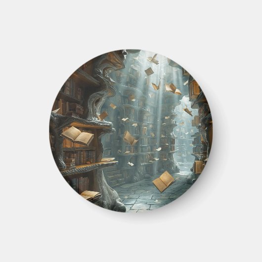 Aimant The Living Library (Devant)