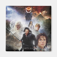 THE LORD OF THE RINGS Character Collage