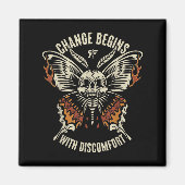 Aimant The Marisa Butterfly Skull Change Begin With Disco (Devant)