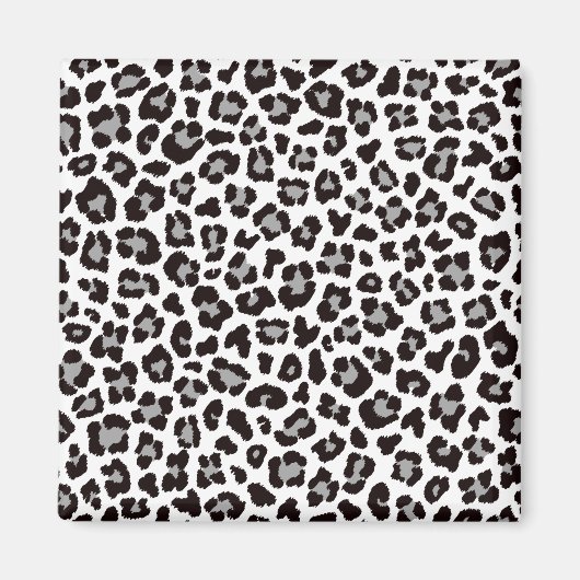 Aimant The minimalist leopard (Devant)