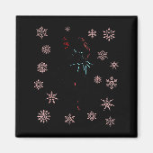 Aimant The Nutcracker Ballet And Clara Ballerina Christma (Devant)