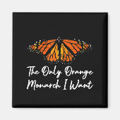 Aimant The Only Orange Monarch Elegant Butterfly Nature L (Devant)