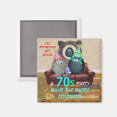 Aimant The Pet Rock Family (Recto/Verso)