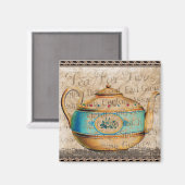 Aimant Thé pour deux (Recto/Verso)