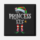 Aimant The Princess Elf Shirt Matching Family Funny Chris (Devant)