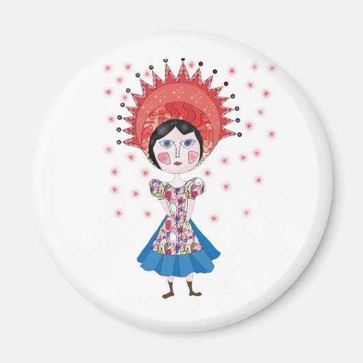 Aimant The queen (Devant)