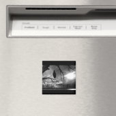 Aimant The Raven - Nevermore Sunbeams & Tree B&W (In Situ (Lave-vaisselle))