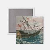 Aimant The Santa Maria Approaching the Coast of the New W (Recto/Verso)