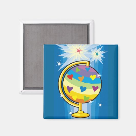 Aimant The Starry Globe - (Recto/Verso)