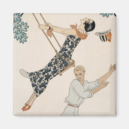 Aimant The Swing, 1923 (imprimé pochoir) (Devant)