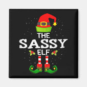 Aimant The Sy Elf Christmas Family Matching Pajama (Devant)