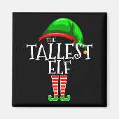 Aimant The Tallest Elf Family Matching Group Christmas (Devant)