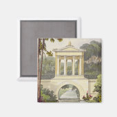 Aimant The Temple Bridge, from Ackermann's Repository (Recto/Verso)
