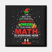 Aimant The Way To Spread Christmas Cheer Is Teaching Math (Devant)