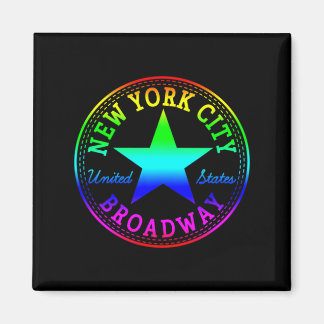 Aimant Théâtre Broadway de la ville de New York Nyc États