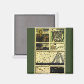 Aimant Théâtre Cometicum Comets par Stanislaw Lubieniecki (Recto/Verso)