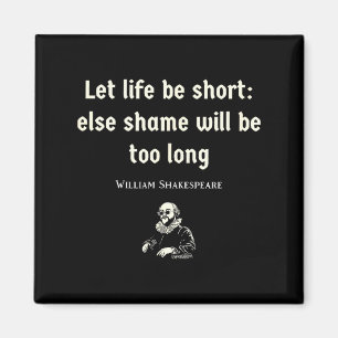 Aimant Théâtre de citation de Shakespeare drôle Littératu