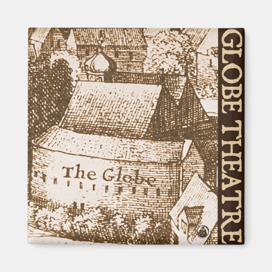 Aimant Théâtre du Globe de Hollar (Devant)