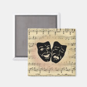 Aimant Théâtre et musique (Recto/Verso)