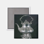 Aimant Théière et bouilloire avec lampadaire et brûleur (Recto/Verso)