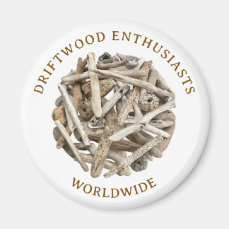 AIMANT THÉMATIQUEDU BOIS FLOTTÉ. MAGNET POUR FRIGO