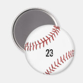 Aimant thème baseball (Recto/Verso)