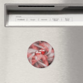 Aimant Thème d'amour des coeurs (In Situ (Lave-vaisselle))