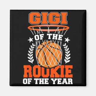 Aimant Thème d'anniversaire de Gigi de Rookie 1ère base-b