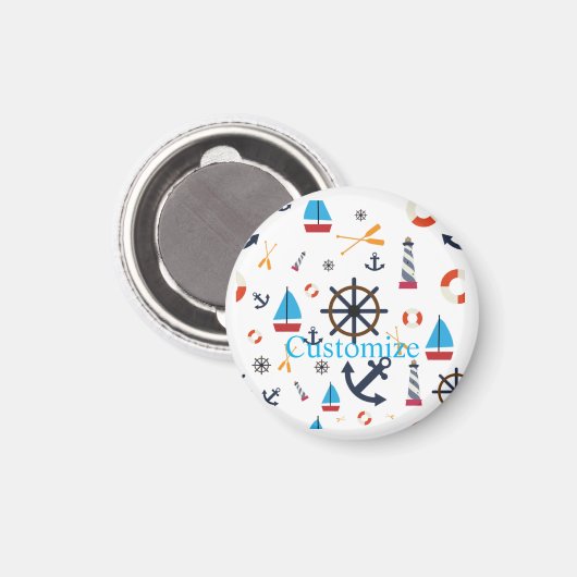 Aimant Thème nautique Thunder_Cove (Recto/Verso)