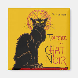 Aimant Theophile Steinlen - Le Chat Noir Vintage