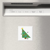 Aimant Théorème de Pythagore Noël Geom-e-tree (In Situ (Lave-vaisselle))