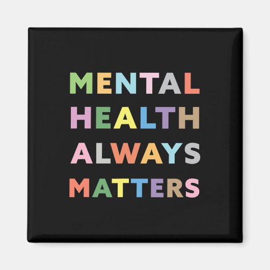 Aimant Thérapeute de sensibilisation aux problèmes de san (Devant)