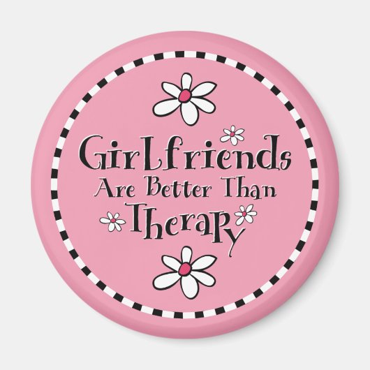 Aimant Thérapie pour amie (Devant)