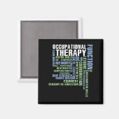 Aimant Thérapies occupationnelles pour OT Month (Recto/Verso)