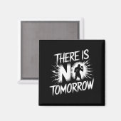 Aimant There Is No Tomorrow Motivational Boxing Insration (Recto/Verso)