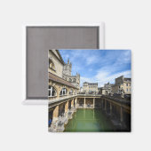 Aimant Thermes romains en Angleterre Bath (Recto/Verso)