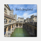 Aimant Thermes romains en Angleterre Bath (Devant)