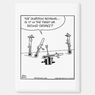 Aimant Thermometer Murder 1st or 2nd degree