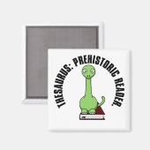 Aimant Thésaurus : Un dinosaure qui était un lecteur préh (Recto/Verso)