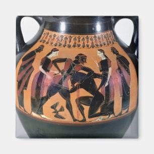 Aimant Thésée Combattre le Minotaure