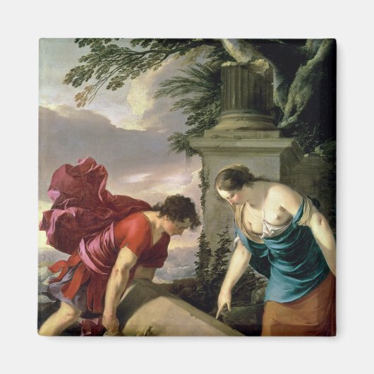 Aimant Thésée et sa mère Aethra, vers 1635-36 (Devant)