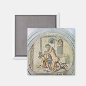 Aimant Thésée lutte avec le Minotaure (Recto/Verso)