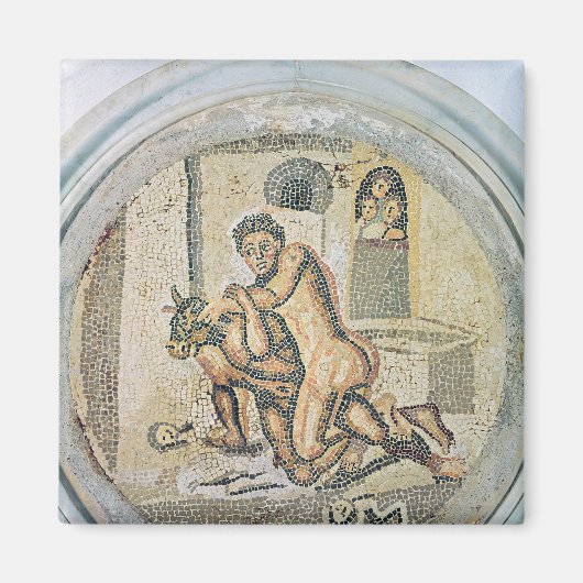 Aimant Thésée lutte avec le Minotaure (Devant)